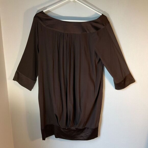 Diane Von Furstenberg Peggy Dress, 6. Chocolate brown. Pockets! - Picture 15 of 16